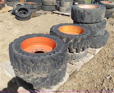 used foam filled skid steer tires for sale|foam filling tires near me.